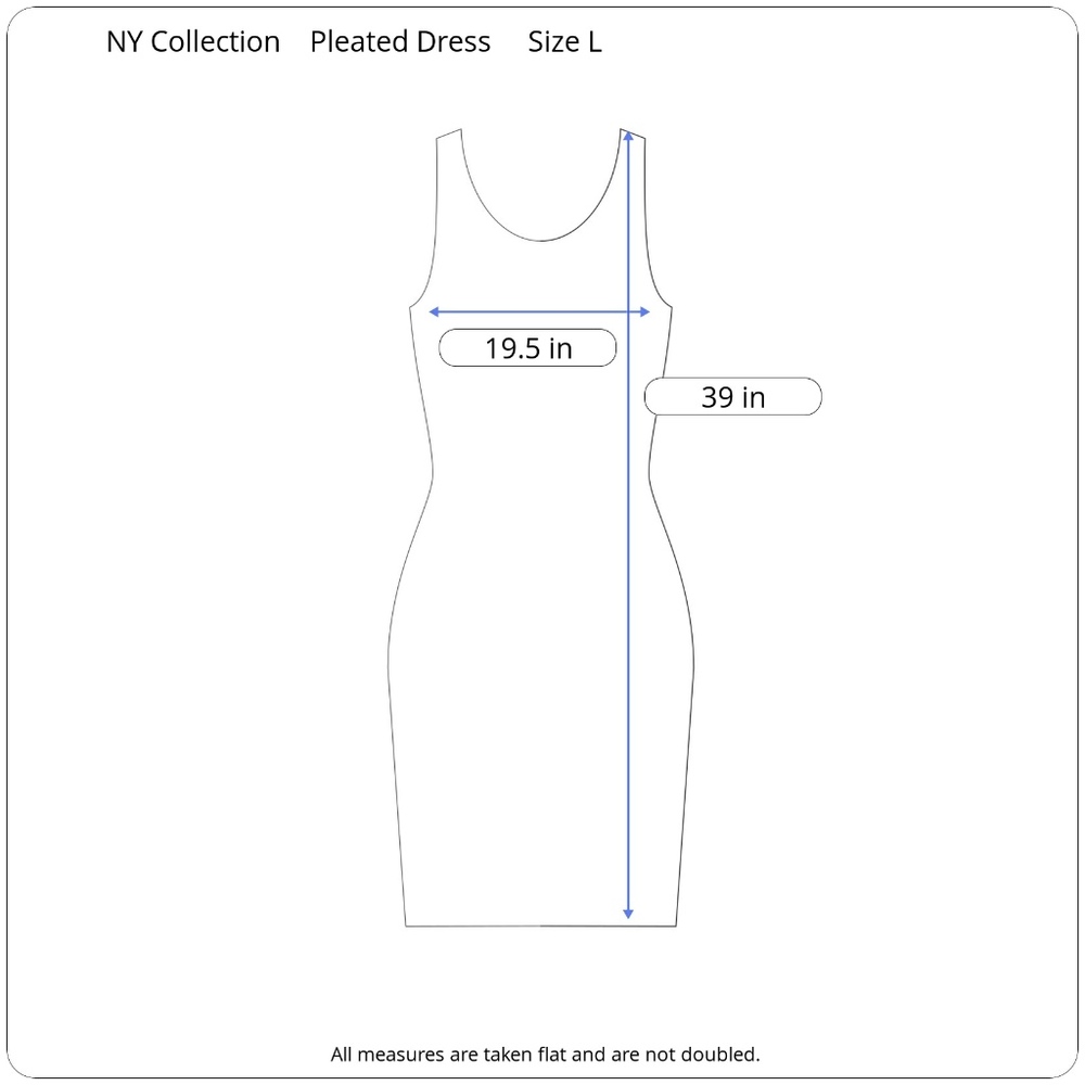 [NY Collection] Polka Dot Popover Pleated Dress - Picture 7 of 7